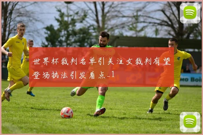 世界杯裁判名单引关注女裁判有望登场执法引发看点_1