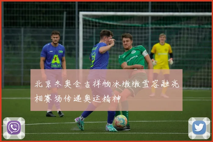 北京冬奥会吉祥物冰墩墩雪容融亮相赛场传递奥运精神